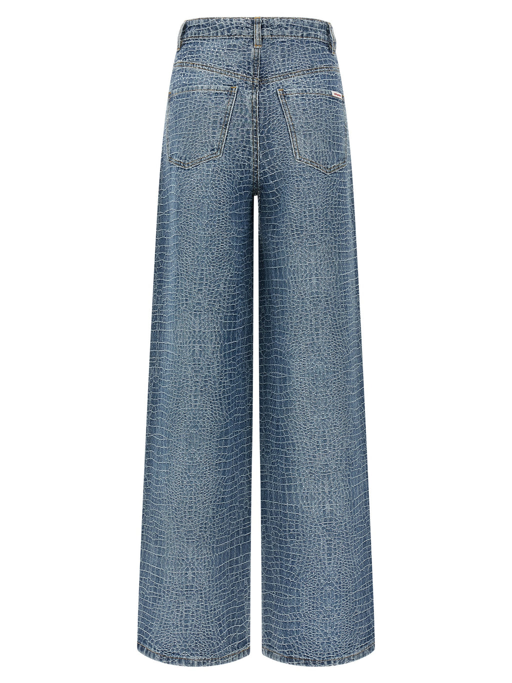Self-Portrait Blue Cotton Jeans Denim