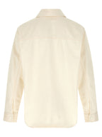 Ami Paris Beige Cotton Blouse