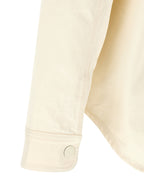 Ami Paris Beige Cotton Blouse
