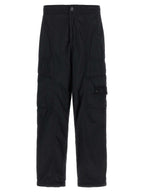 Stone Island Black Polyamide Cargo Pants