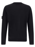 Stone Island Black Virgin Wool Cardigan