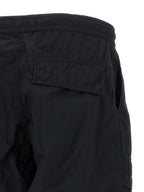Stone Island Black Polyamide Cargo Pants