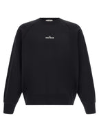 Stone Island Black Cotton Sweatshirt