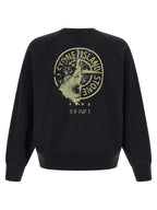 Stone Island Black Cotton Sweatshirt