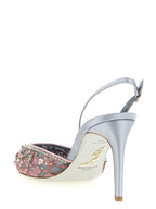 RENE CAOVILLA Multicolor Glass High Heel Pumps