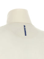 Jil Sander White Polyester Cardigan