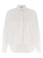 Max Mara White Cotton Blouse