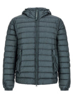 C.P. Company Blue Polyamide Full-Length Jacket