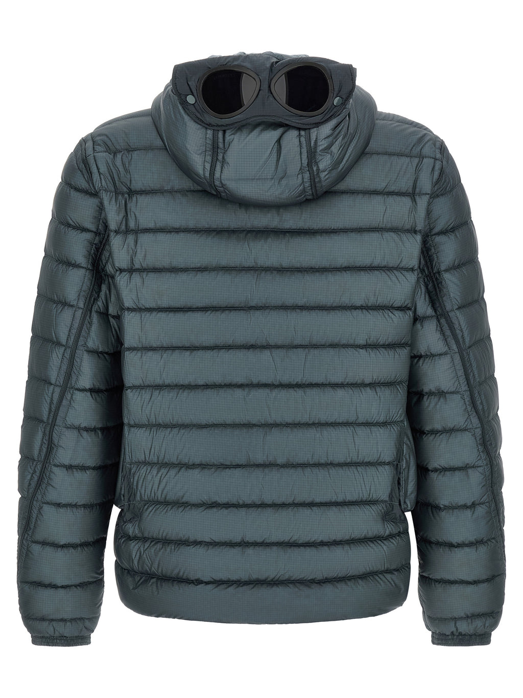 C.P. Company Blue Polyamide Full-Length Jacket