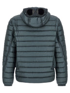 C.P. Company Blue Polyamide Full-Length Jacket