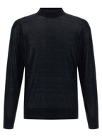 Brunello Cucinelli Blue Silk Cardigan
