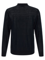 Brunello Cucinelli Blue Silk Cardigan