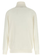 Brunello Cucinelli White Cashmere Cardigan