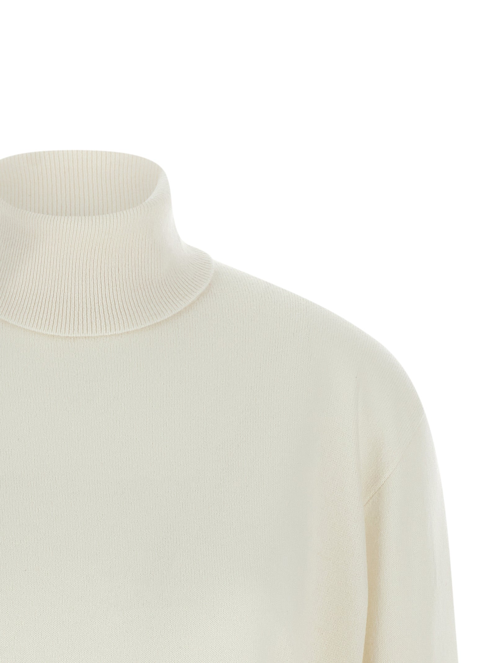 Brunello Cucinelli White Cashmere Cardigan