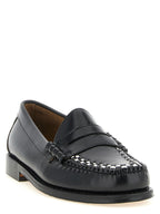 G.H. BASS Bicolor Cowhide Slip-On Loafers