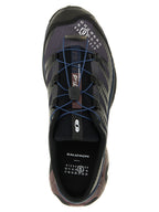 MM6 Maison Margiela Black Polyester Athletic Sneakers