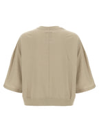 Rick Owens Gray Cotton T-Shirt