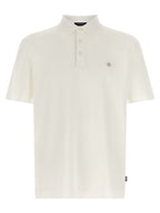 Hugo Boss White Cotton Polo Shirt