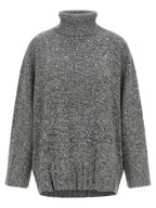 PINKO Gray Polyester Cardigan