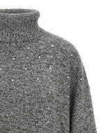 PINKO Gray Polyester Cardigan