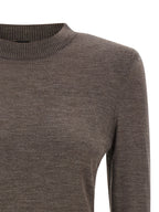 PINKO Brown Wool Cardigan