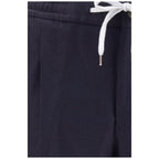 PT Torino Blue Wool Oves Aries Casual Pants