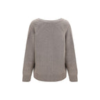 P.A.R.O.S.H. Beige Cashmere Cardigan