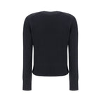 Ami Paris Black Wool Oves Aries Sweatshirt