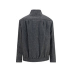 Blazé Milano Gray Wool Oves Aries Shell Jacket
