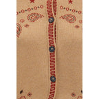 Alanui Brown Wool Oves Aries Full-Length Jacket