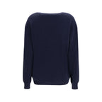 Malo Blue Cashmere Sweater