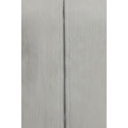 Gongdid Design White Polyester Full-Length Jacket