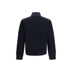 Moncler Blue Goose Down Full-Length Jacket