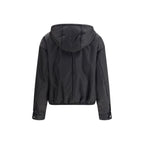 Prada Black Recycled Polyamide Shell Jacket