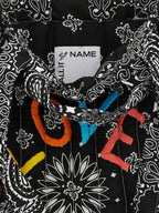 CALL IT BY YOUR NAME Black Cotton Tote Bag