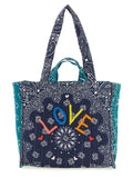 CALL IT BY YOUR NAME Blue Cotton Tote Bag
