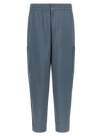 Kenzo Gray Wool Cargo Pants