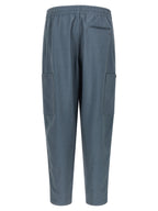Kenzo Gray Wool Cargo Pants