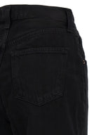 Agolde Black Cotton Jeans Denim