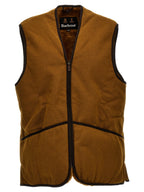 Barbour Brown Polyester Sleeveless Jacket