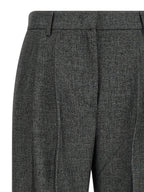 The Andamane Gray Polyester Dress Pants