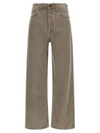 Agolde Brown Lyocell Relaxed Fit Jeans