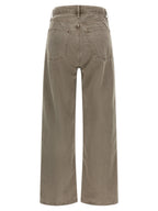 Agolde Brown Lyocell Relaxed Fit Jeans