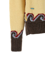Alanui Multicolor Virgin Wool Cardigan