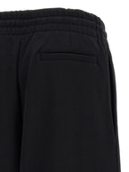Dries Van Noten Black Cotton Athletic Pants
