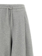Dries Van Noten Gray Cotton Casual Pants