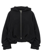 Dries Van Noten Black Cotton Hoodie