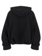 Dries Van Noten Black Cotton Hoodie