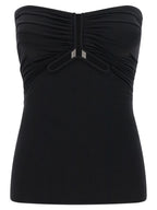 Rick Owens Black Nylon Tank Tops