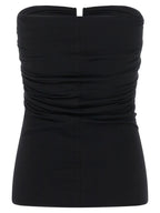 Rick Owens Black Nylon Tank Tops